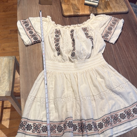 LoveShackFancy | Polly Embroidered Cotton Dress Size L - Picture 11 of 12